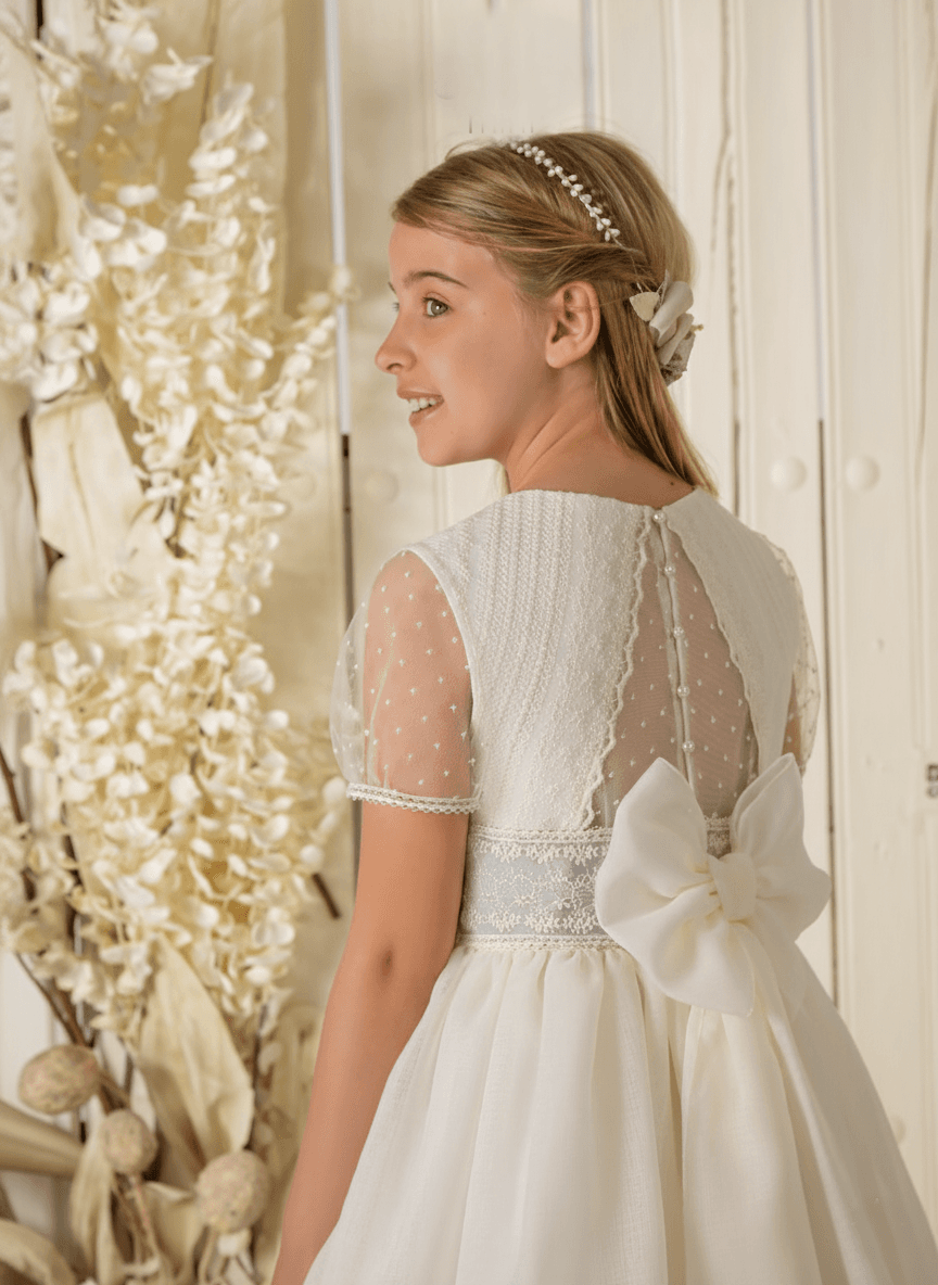Vestido de comunión en lino — Ana Lay