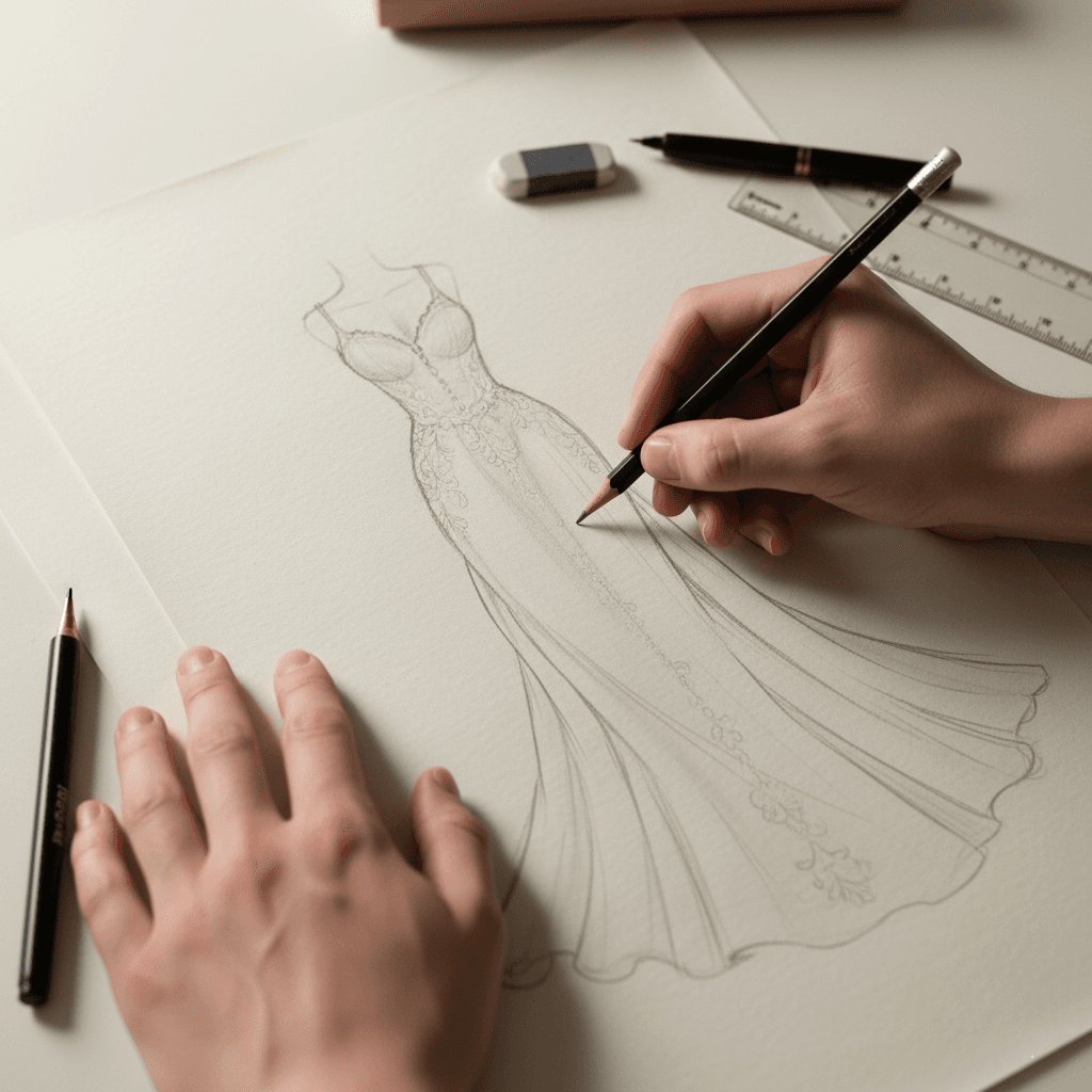 Confección artesanal en el atelier Ana Lay Sevilla