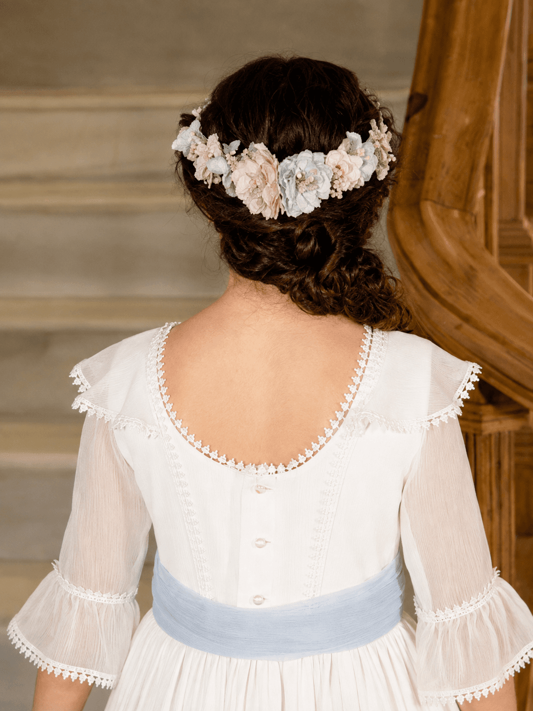 Vestido de Comunión estilo clásico 6868